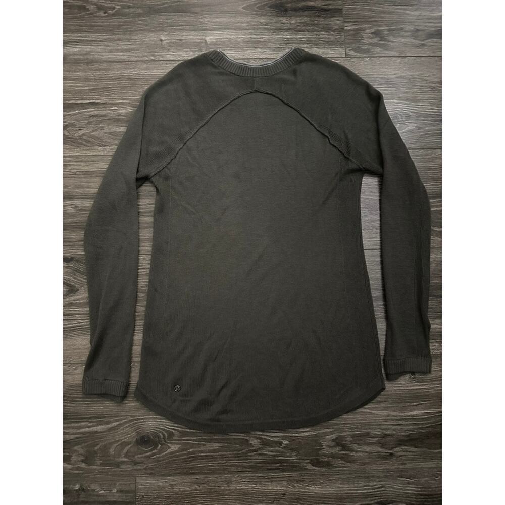 Lululemon Sunshine Coast Long Sleeve Fatigue Green - Picture 5 of 8